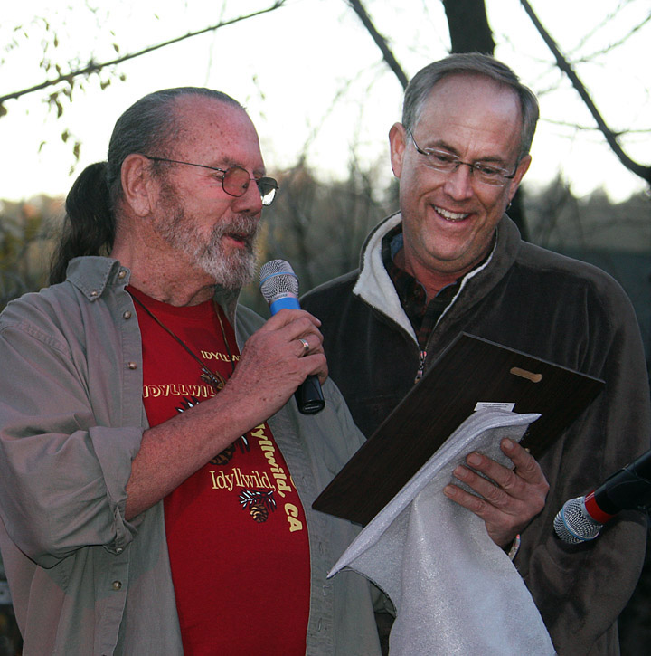 Playing host at a Quiet Creek Inn Event